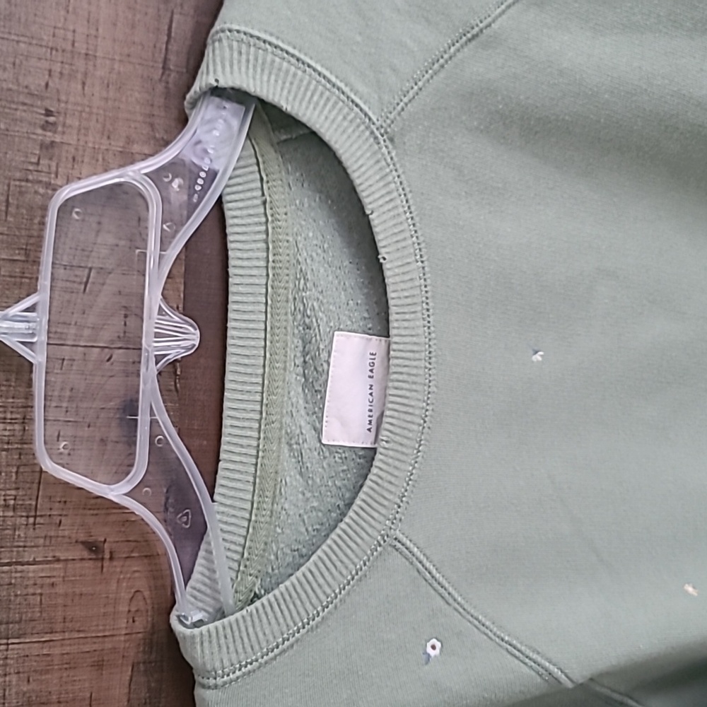 American Eagle Outfitters Sage Green Top - Picture 5 of 7